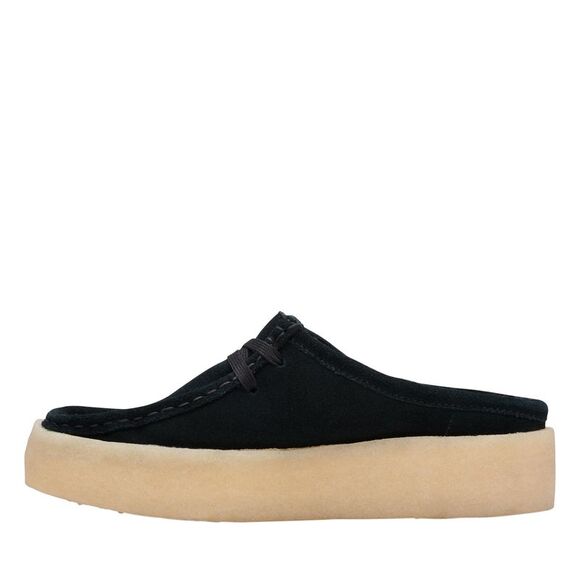 Clarks Womens Wallabee Cup LO Black Shoes (NWT) - Picture 5 of 6